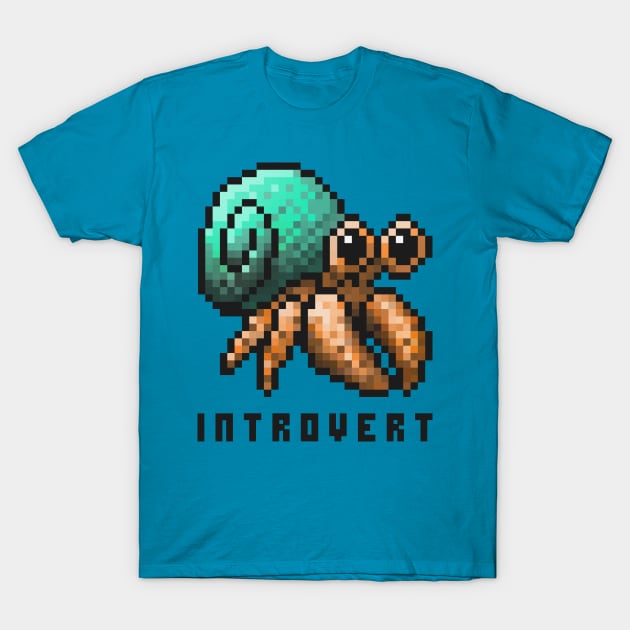 Introvert-Crab T-Shirt by StickSicky